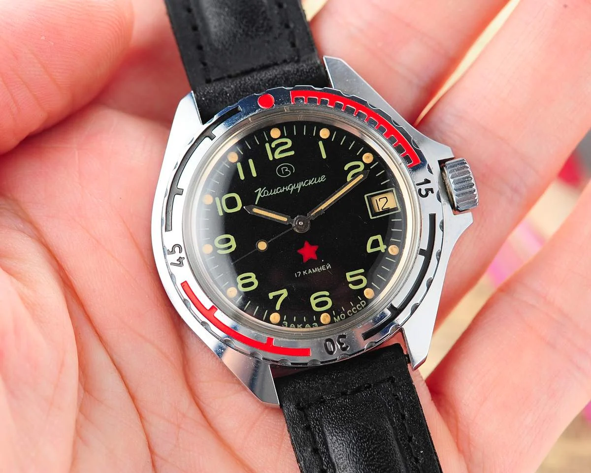 watch Komandirskie Zakaz MO black NOS 6743-0075
