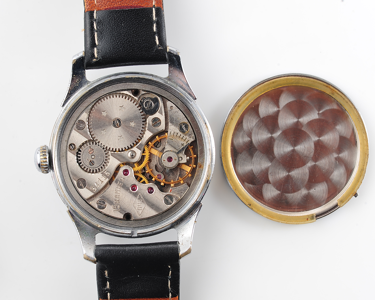Vintage Soviet Mayak mechanical watch, PChZ, from 1950s - Image 13