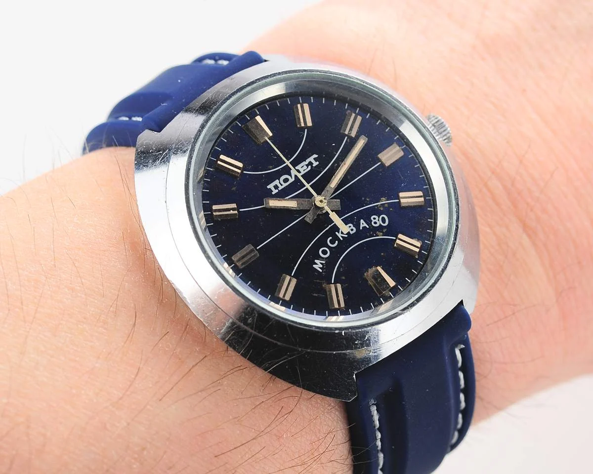 watch Poljot Olympic blue 9272-0257