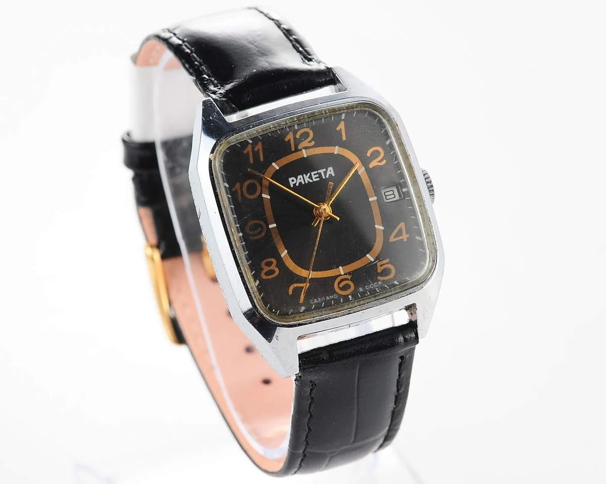 Vintage Soviet Raketa watch