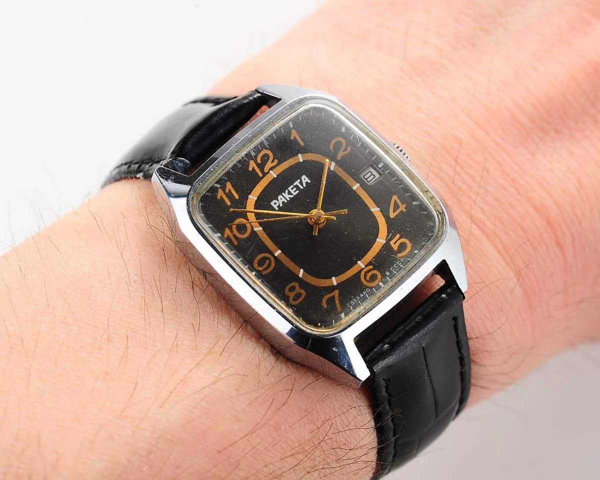 Vintage Soviet Raketa watch