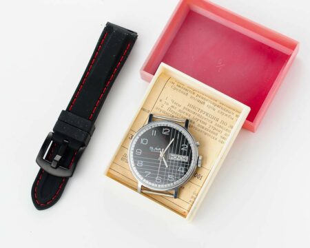 TIME CAPSULE:  Slava soviet vintage mechanical watch - NEW old stock(NOS)!