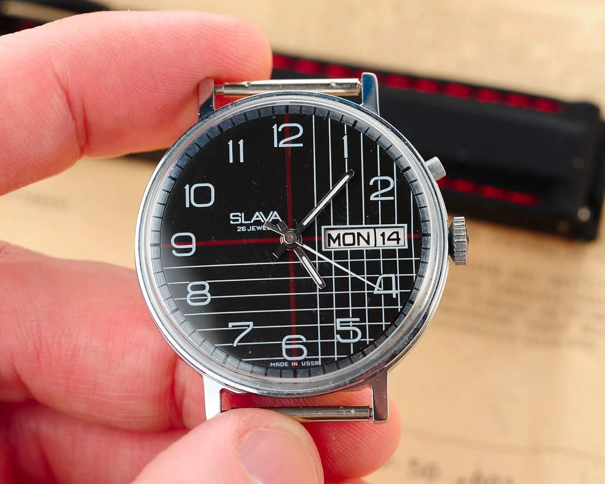 TIME CAPSULE: Slava Soviet vintage mechanical watch - New Old Stock (NOS)!