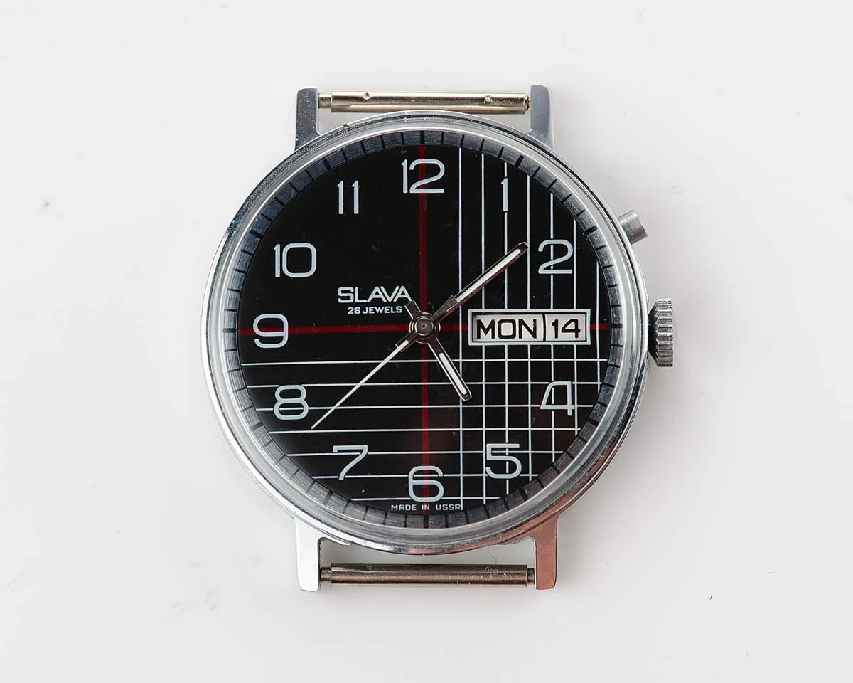 TIME CAPSULE: Slava Soviet vintage mechanical watch - New Old Stock (NOS)!