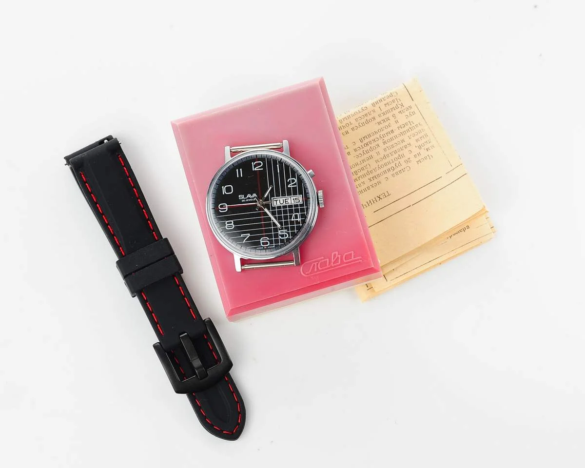 TIME CAPSULE: Slava Soviet vintage mechanical watch - New Old Stock (NOS)!