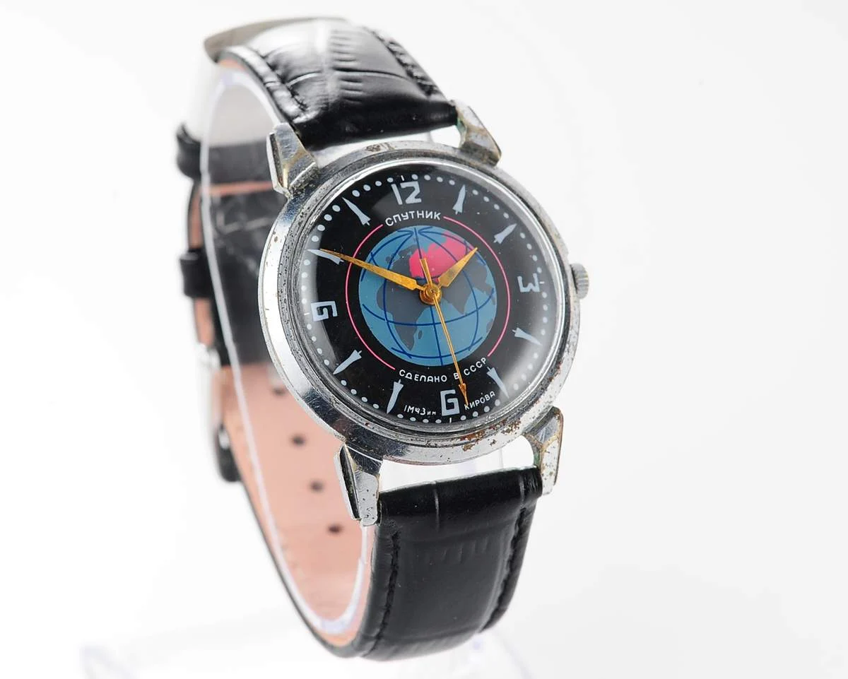 Sputnik mechanical watch