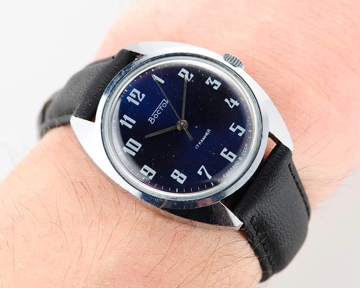 watch Vostok batman blue 6876-0146