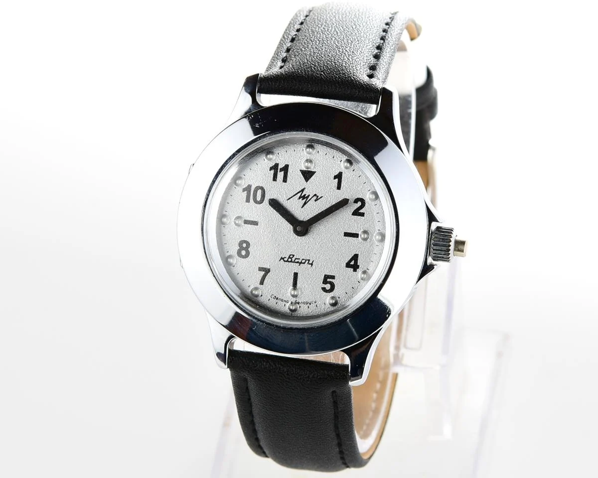 Soviet quartz Luch with Braille dial (for visually impaired)