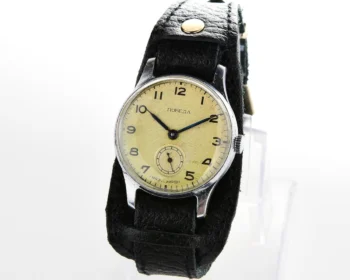 Vintage Soviet mechanical Pobeda wrist watch, 4th quarter of 1951