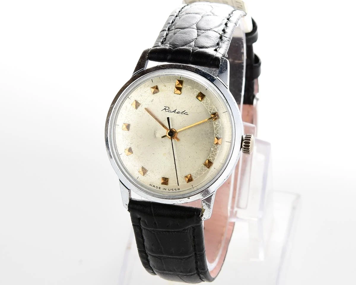 Soviet Raketa vintage mechanical watch