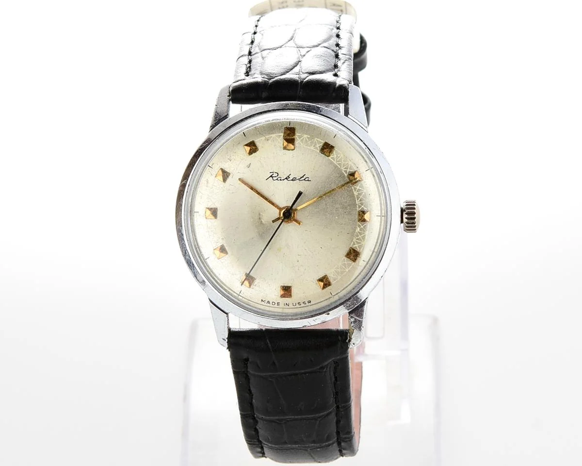 Soviet Raketa vintage mechanical watch