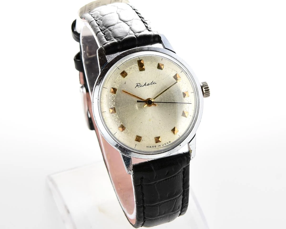 Soviet Raketa vintage mechanical watch