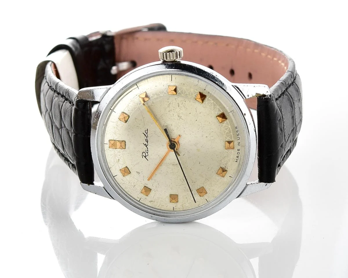 Soviet Raketa vintage mechanical watch