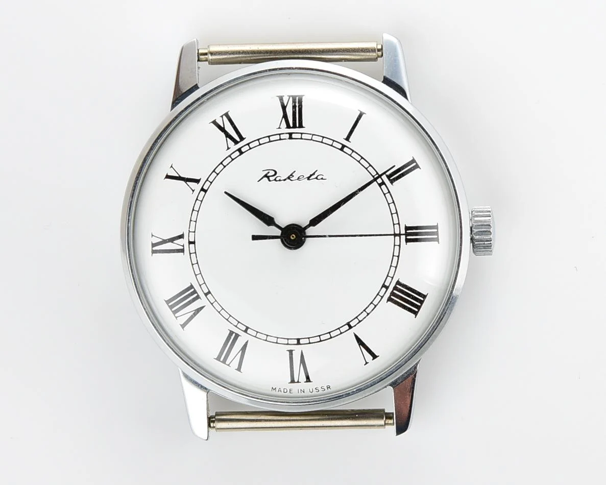 TIME CAPSULE: Vintage Soviet Raketa wristwatch, New Old Stock (NOS)!