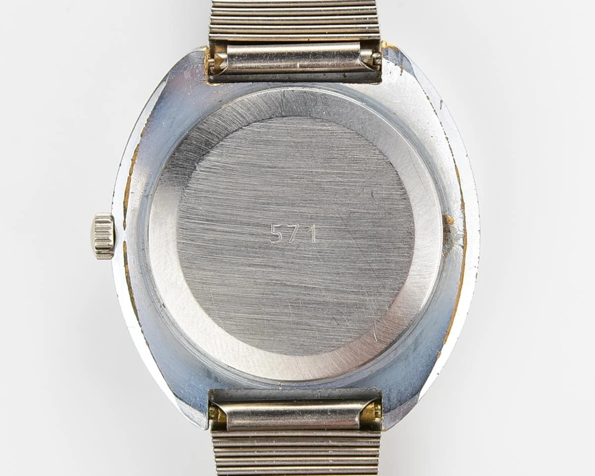 Soviet mechanical Raketa watch "big zero" with Raketa stainless steel bracelet