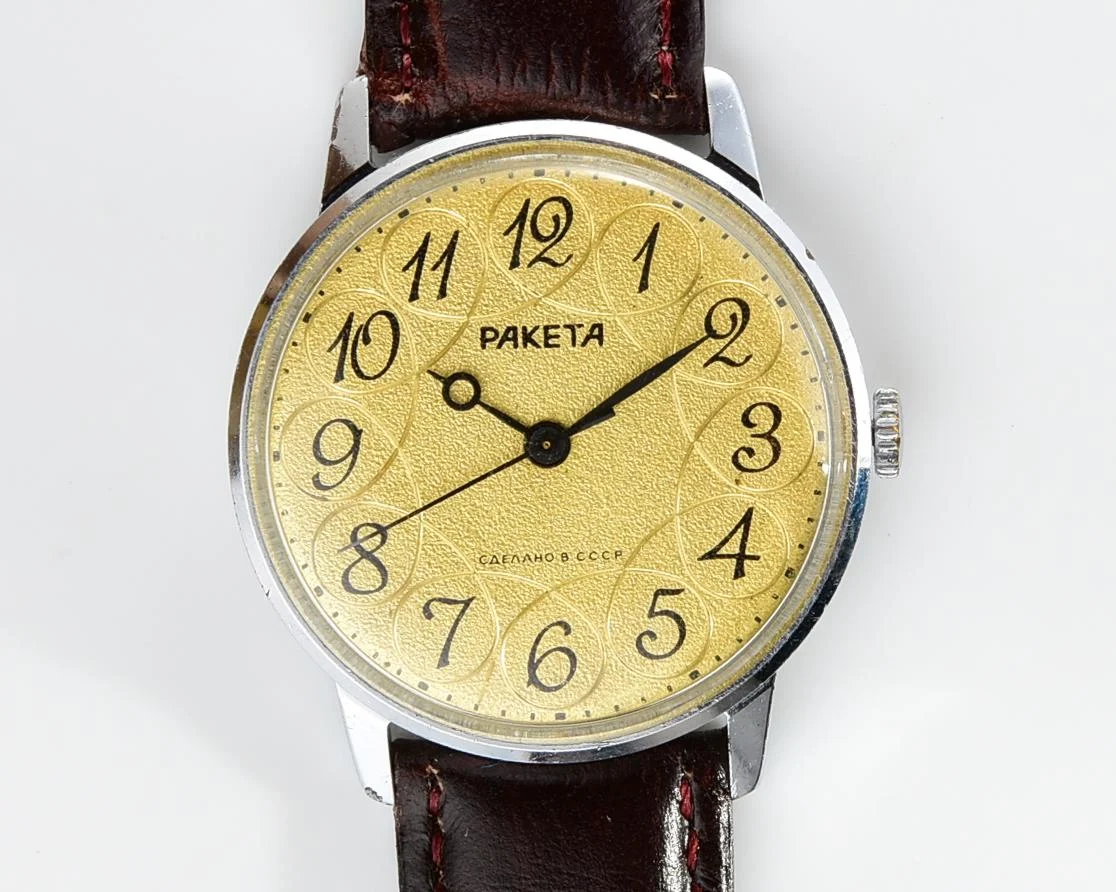 Raketa vintage Soviet mechanical watch