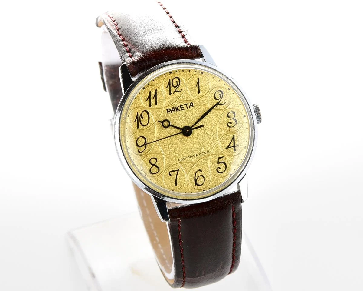 Raketa vintage Soviet mechanical watch
