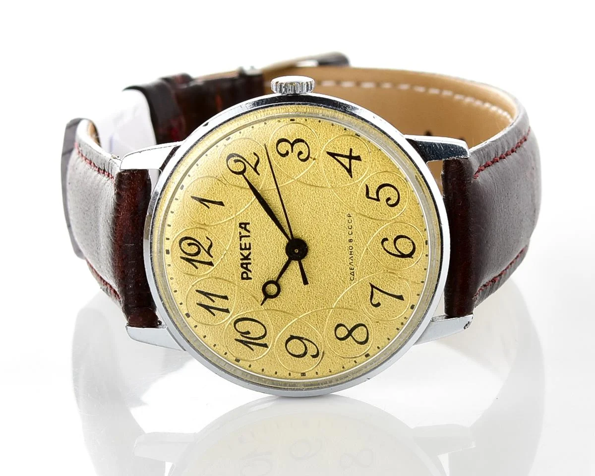 Raketa vintage Soviet mechanical watch