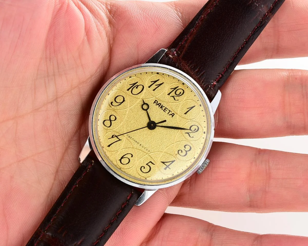 Raketa vintage Soviet mechanical watch