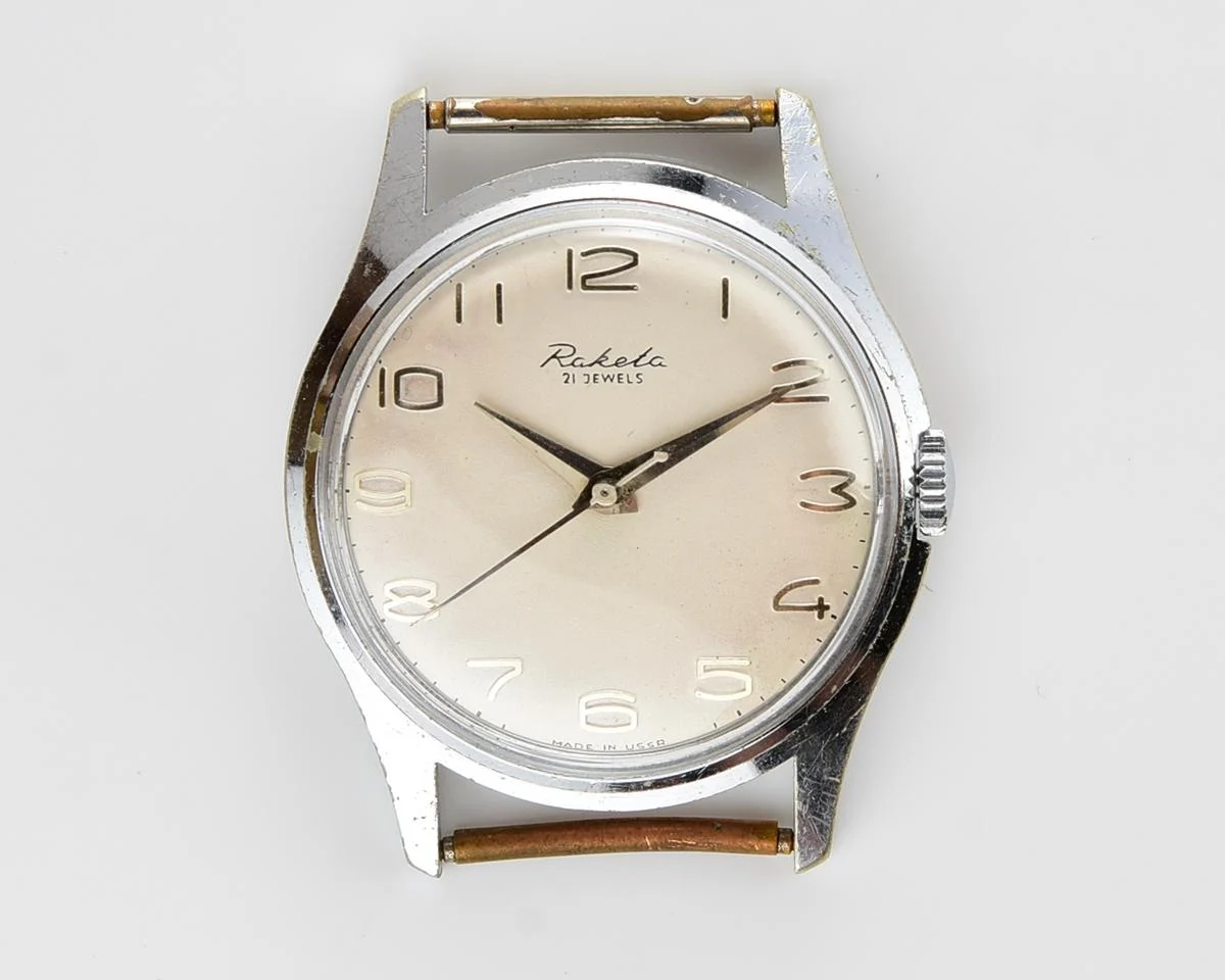 Soviet Raketa vintage mechanical watch