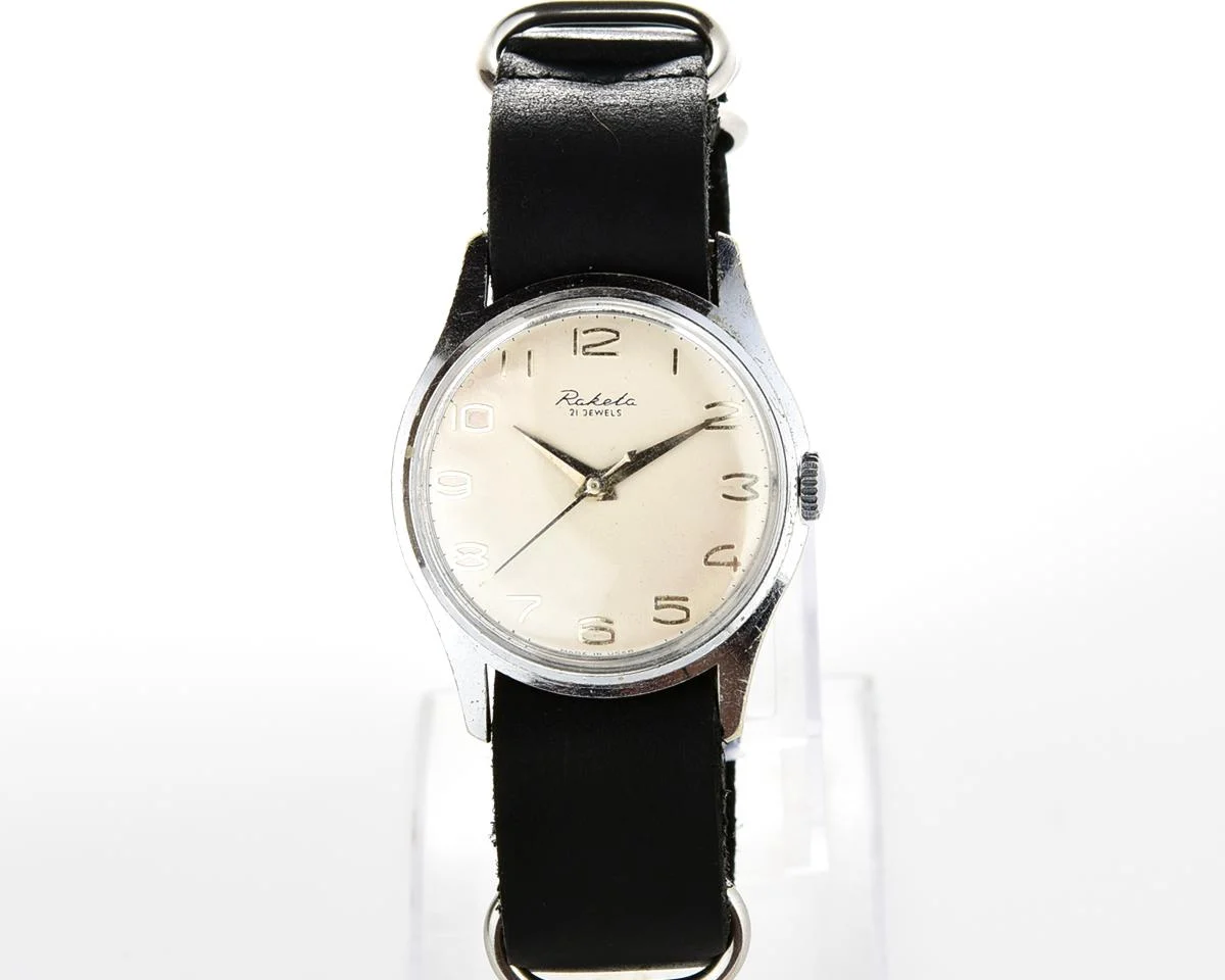 Soviet Raketa vintage mechanical watch