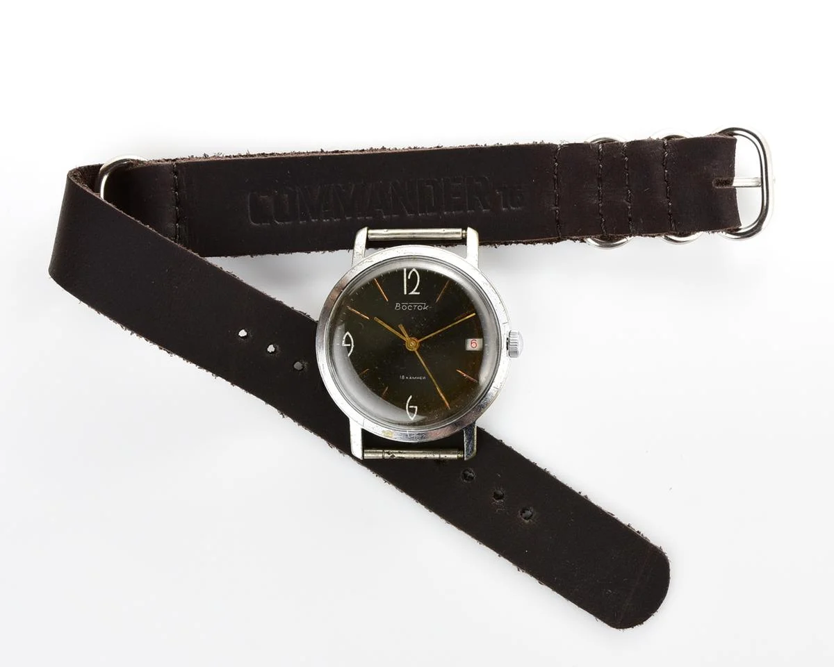 Vintage Vostok Soviet mechanical wristwatch