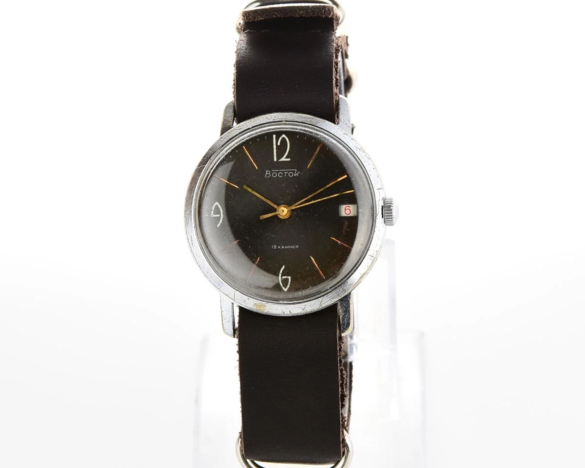 Vintage Vostok Soviet mechanical wristwatch