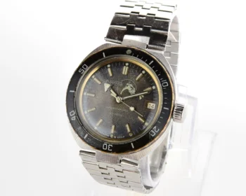 Vostok Amphibia Diver wrist watch (Scuba Dude), with steel bracelet