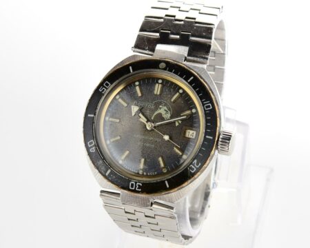 Vostok Amphibia DIVER wrist watch (Scuba Dude), with steel bracelet