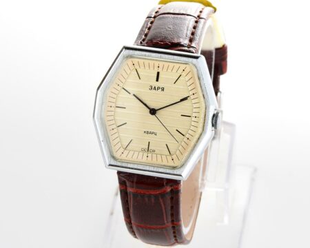 Vintage soviet Zaria automatic quartz watch