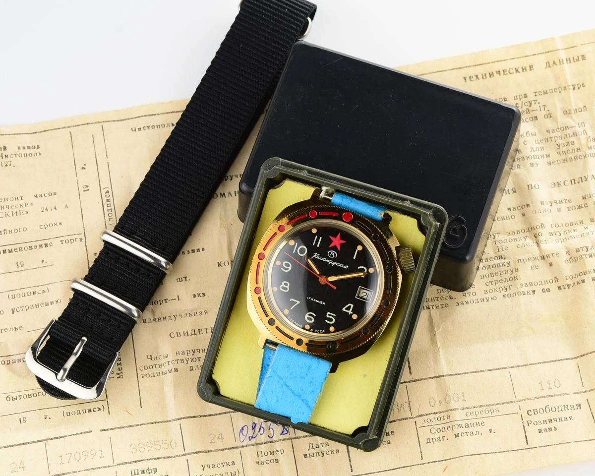 TIME CAPSULE: Vostok Komandirskie mechanical watch – New Old Stock (NOS)!