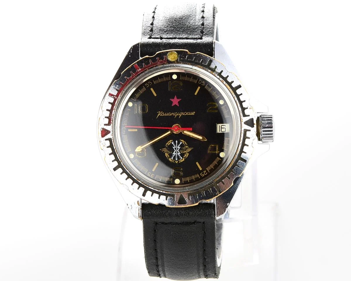 Komandirskie mechanical wrist watch