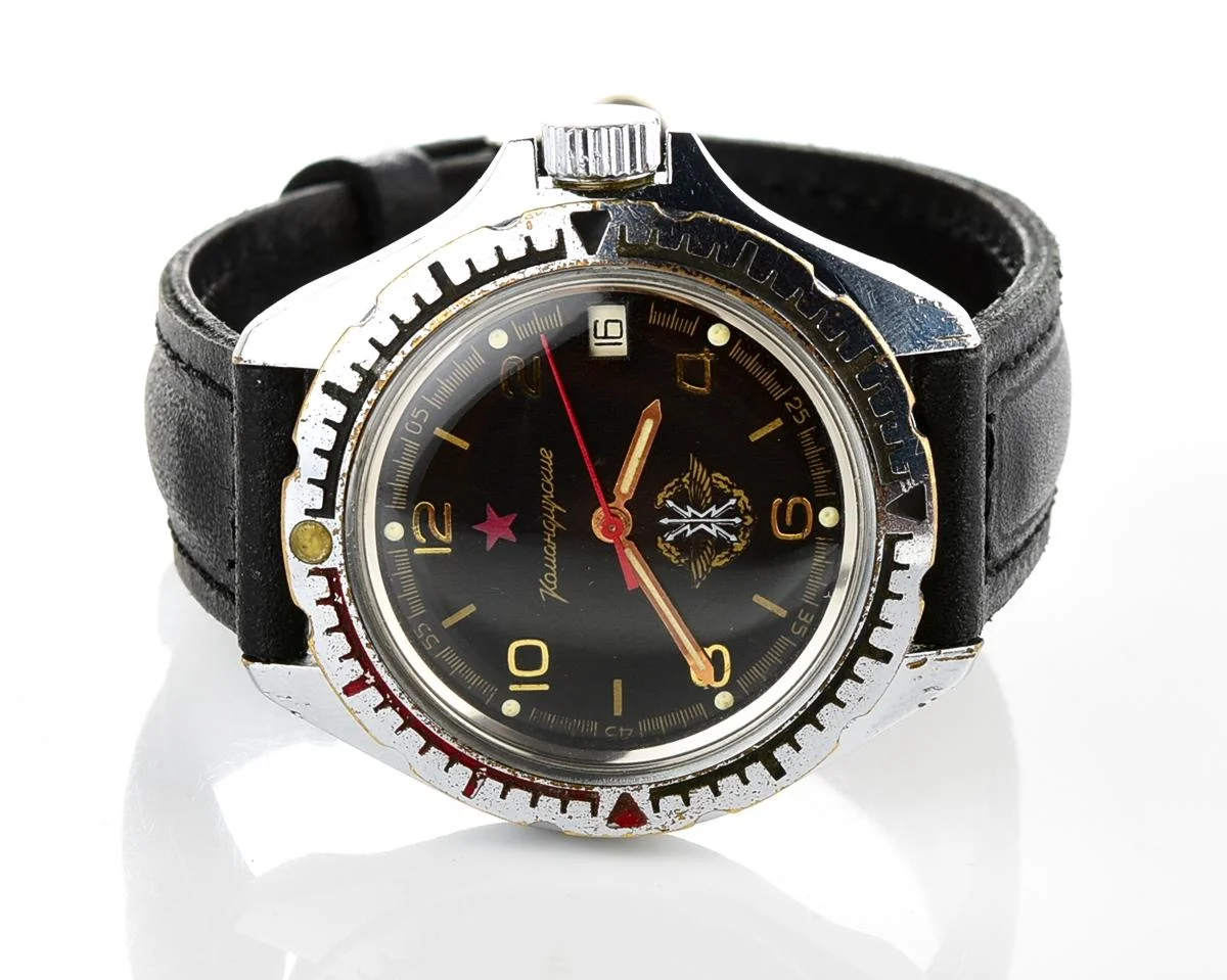 Komandirskie mechanical wrist watch