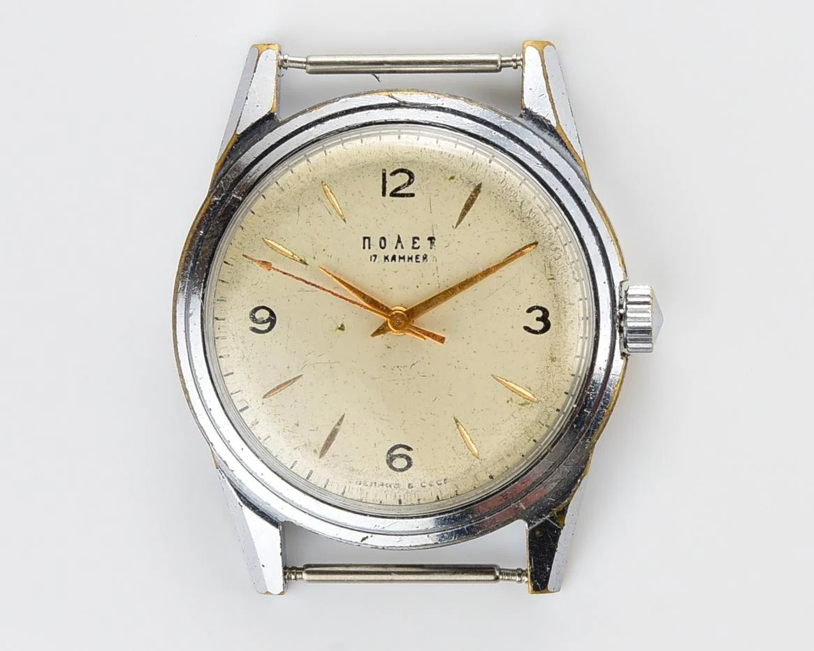 Soviet vintage Poljot mechanical wrist watch