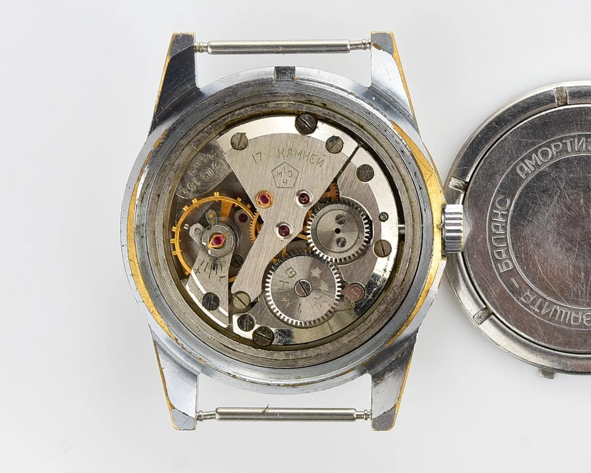 Soviet vintage Poljot mechanical wrist watch