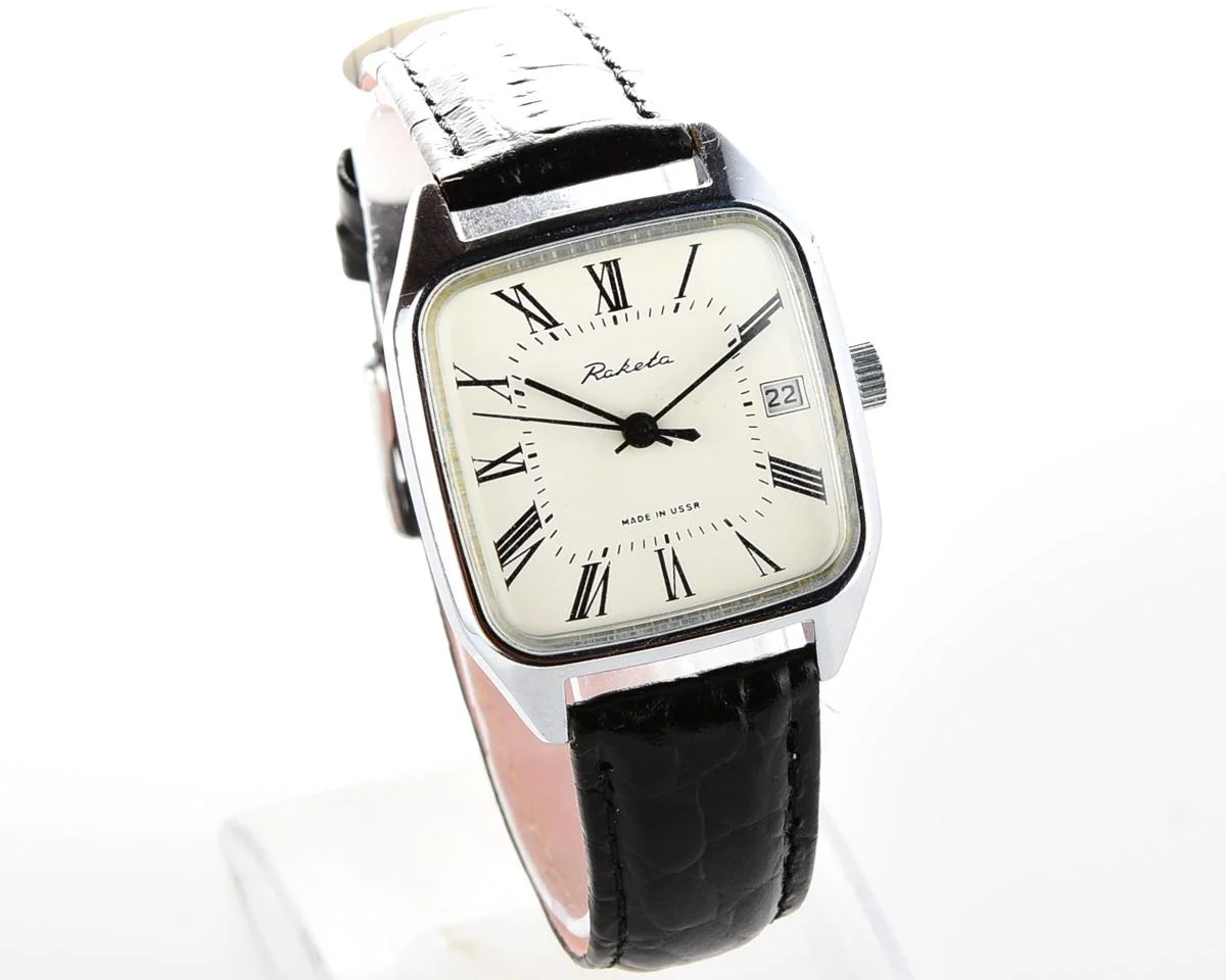 Vintage Soviet Raketa watch