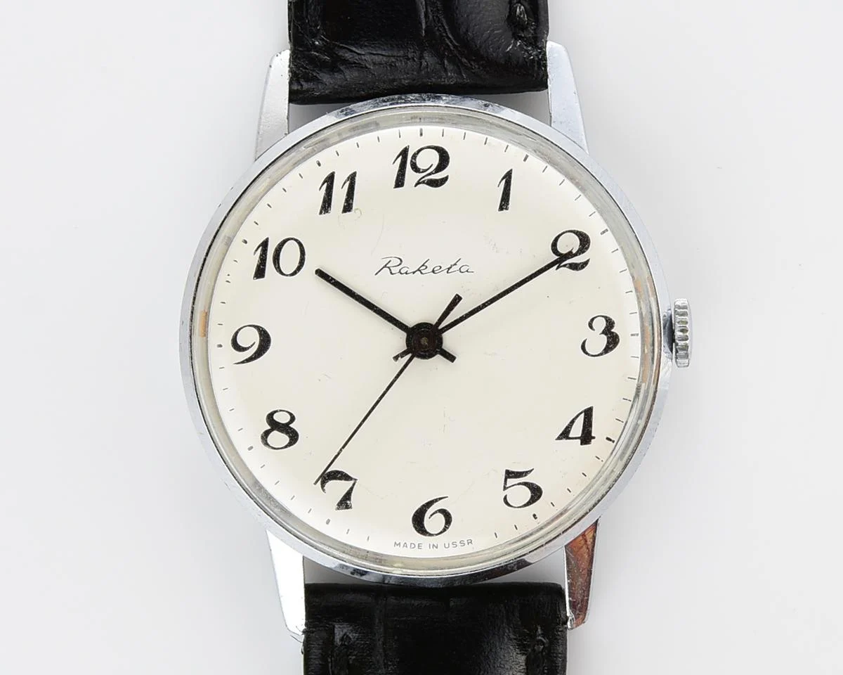 Soviet Raketa elegant vintage mechanical watch