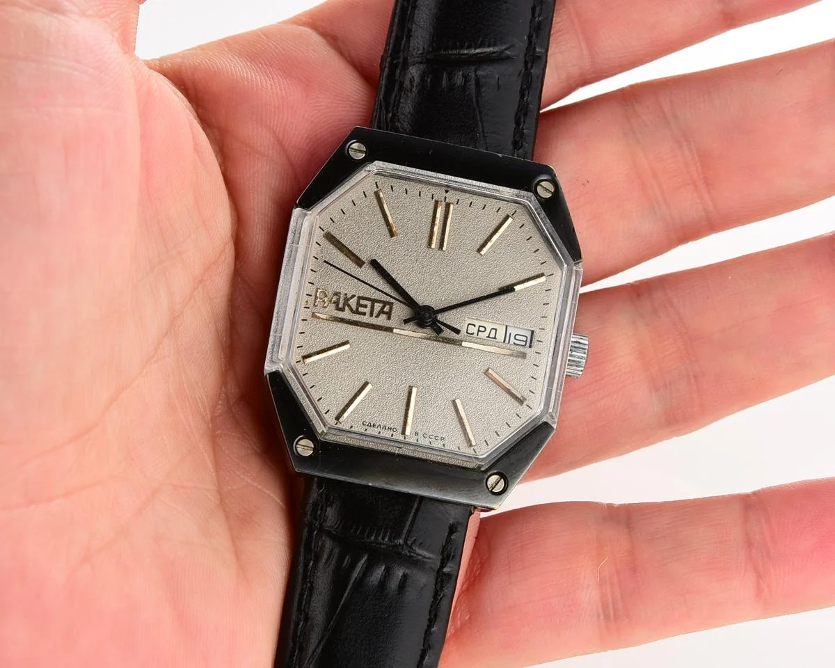 TIME CAPSULE: Vintage Soviet watch Raketa "Star Wars" - New Old Stock (NOS)!