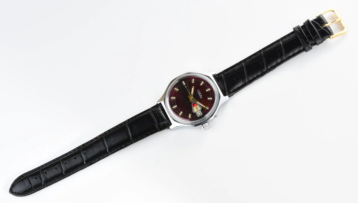 Slava Soviet mechanical vintage watch