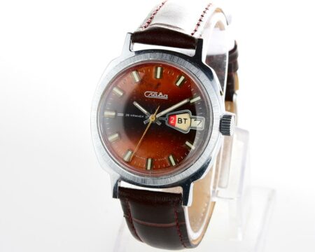 Slava soviet mechanical vintage watch