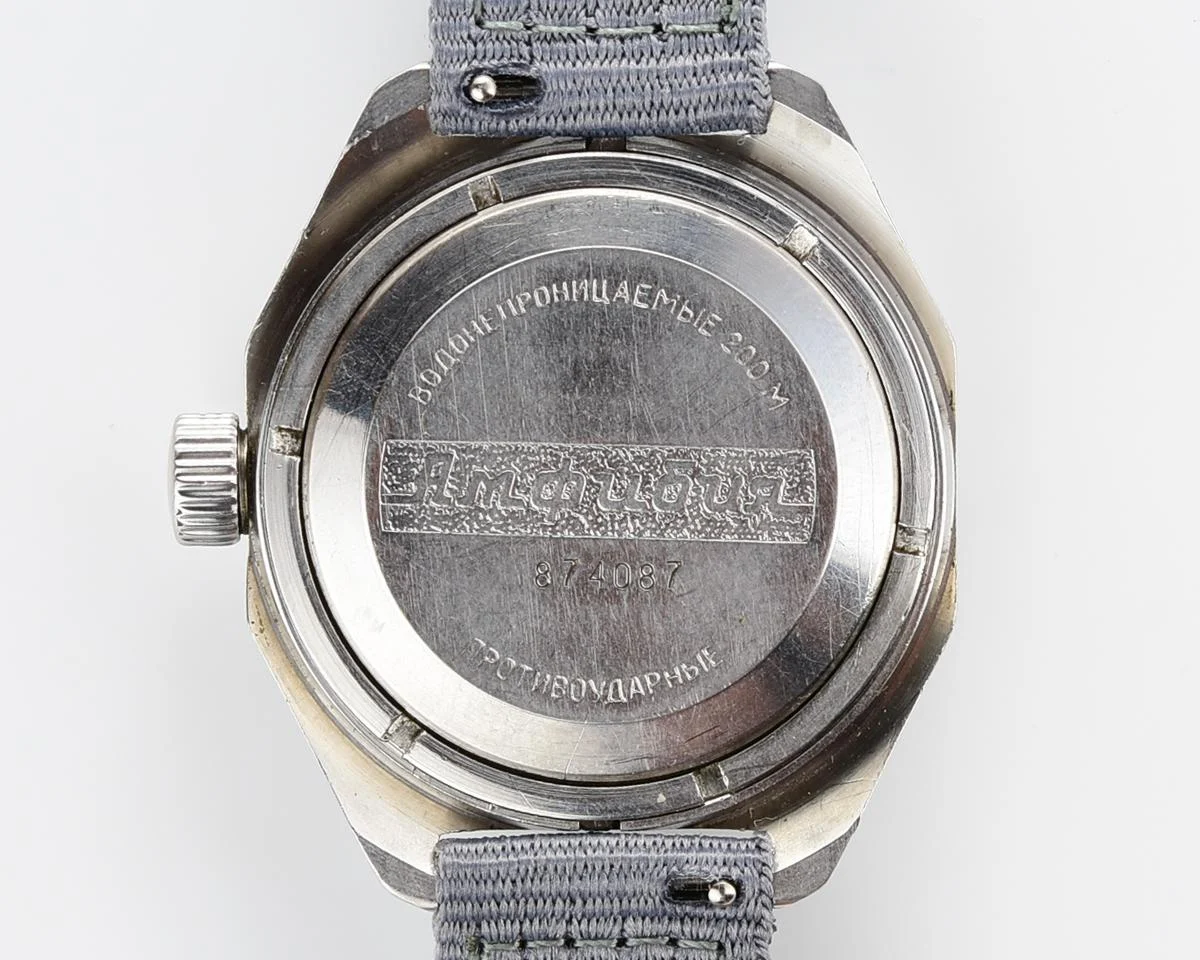 Soviet Vostok Amphibia mechanical wristwatch