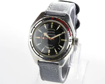 Soviet Vostok Amphibia mechanical wristwatch