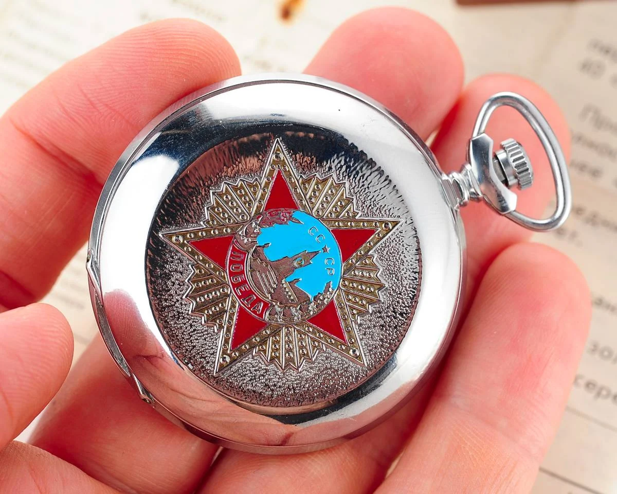 TIME CAPSULE: Molnija pocket watch – Great Patriotic War ☭☭☭, New Old Stock!