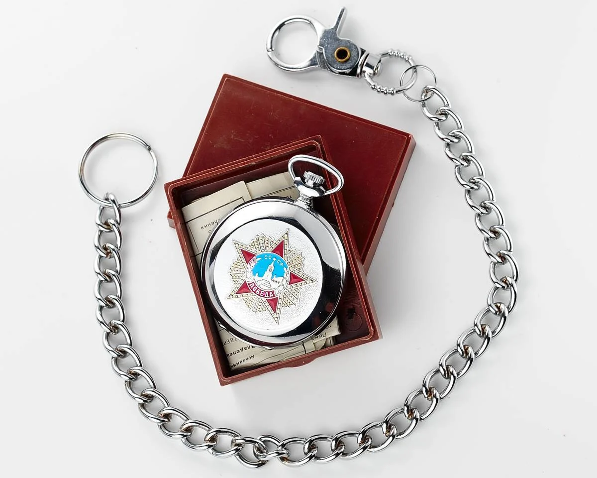 TIME CAPSULE: Molnija pocket watch – Great Patriotic War ☭☭☭, New Old Stock!