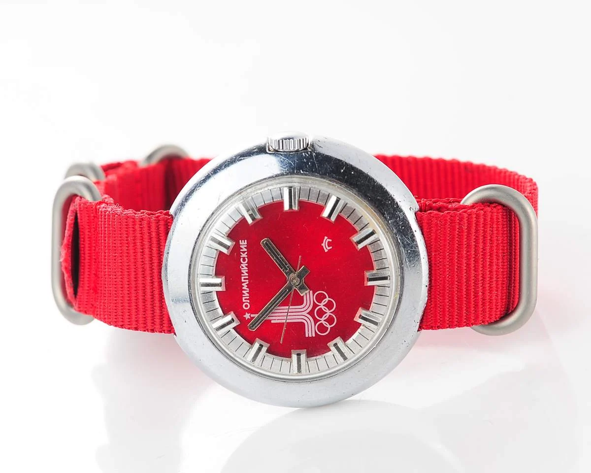 Soviet Raketa Olympic mechanical watch