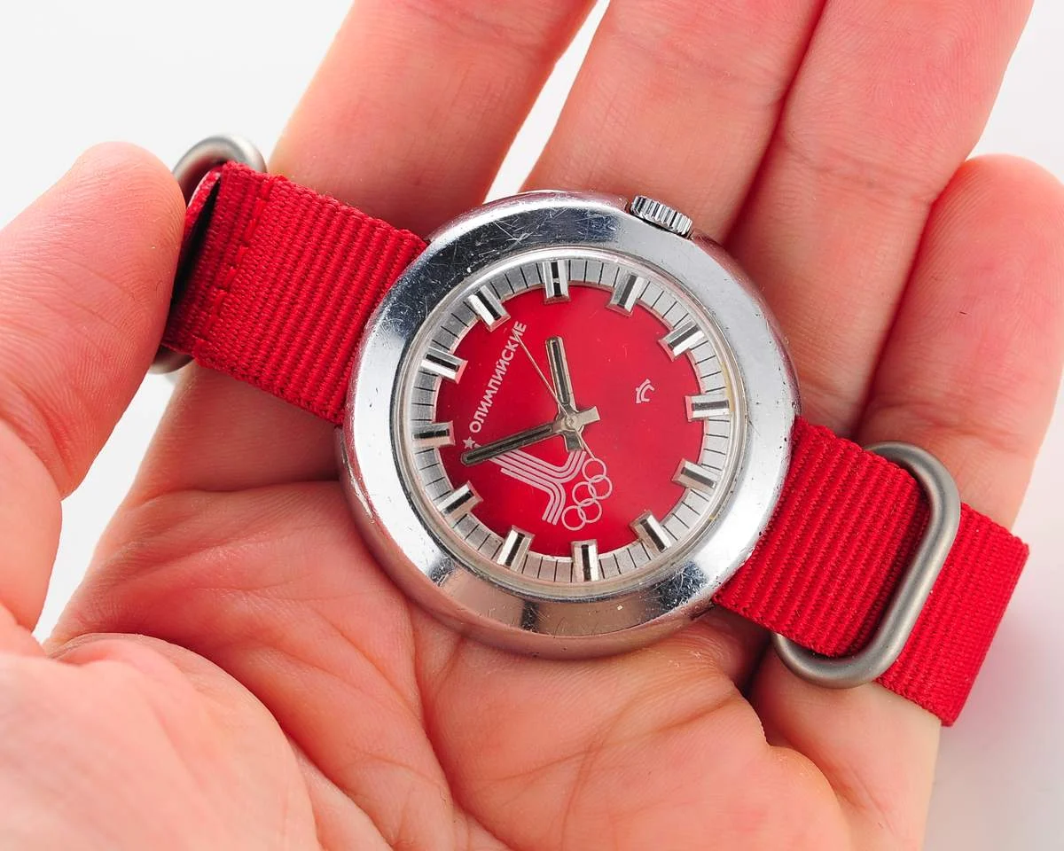 watch Raketa red shaiba Olympic 8979-0034