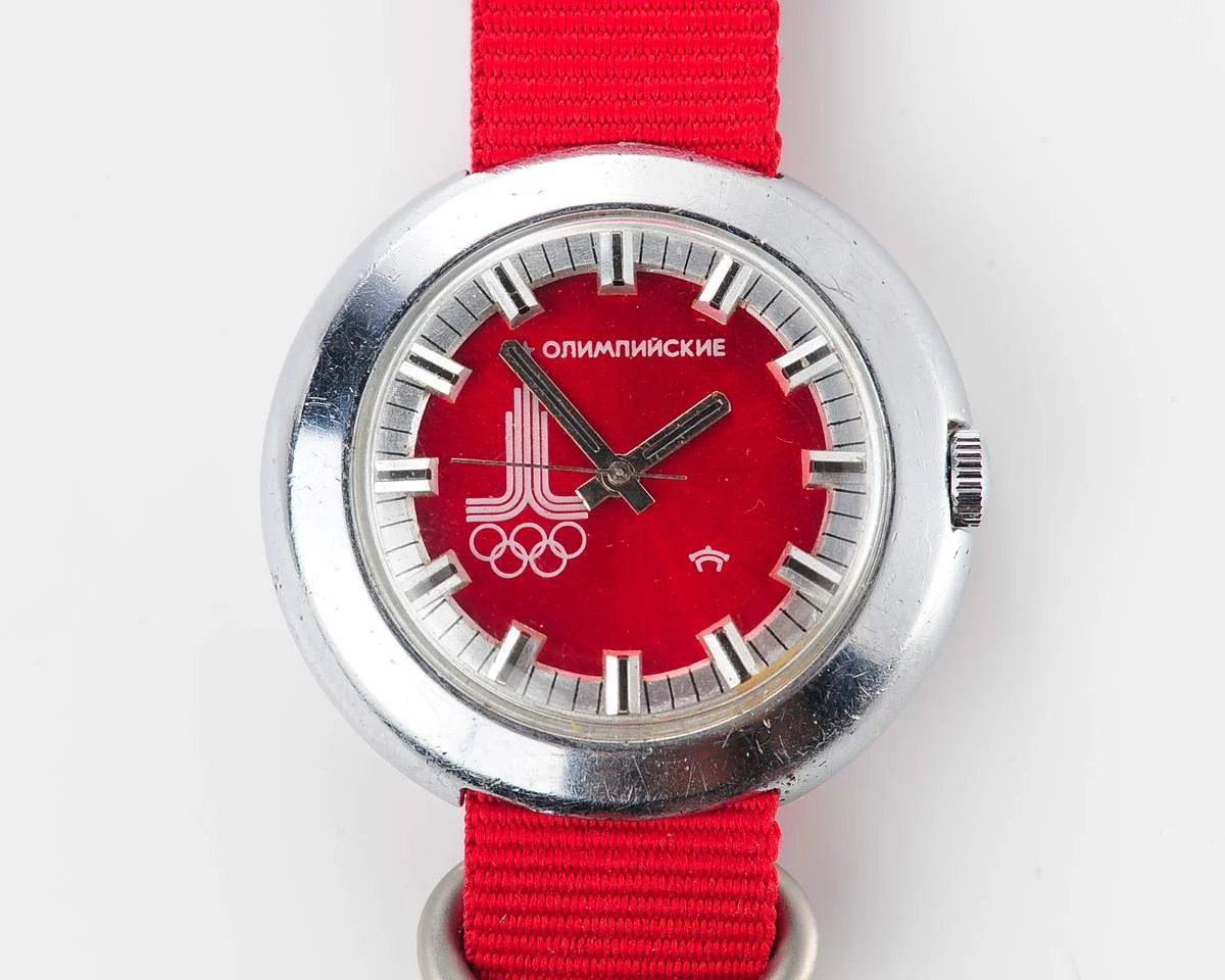 Soviet Raketa Olympic mechanical watch