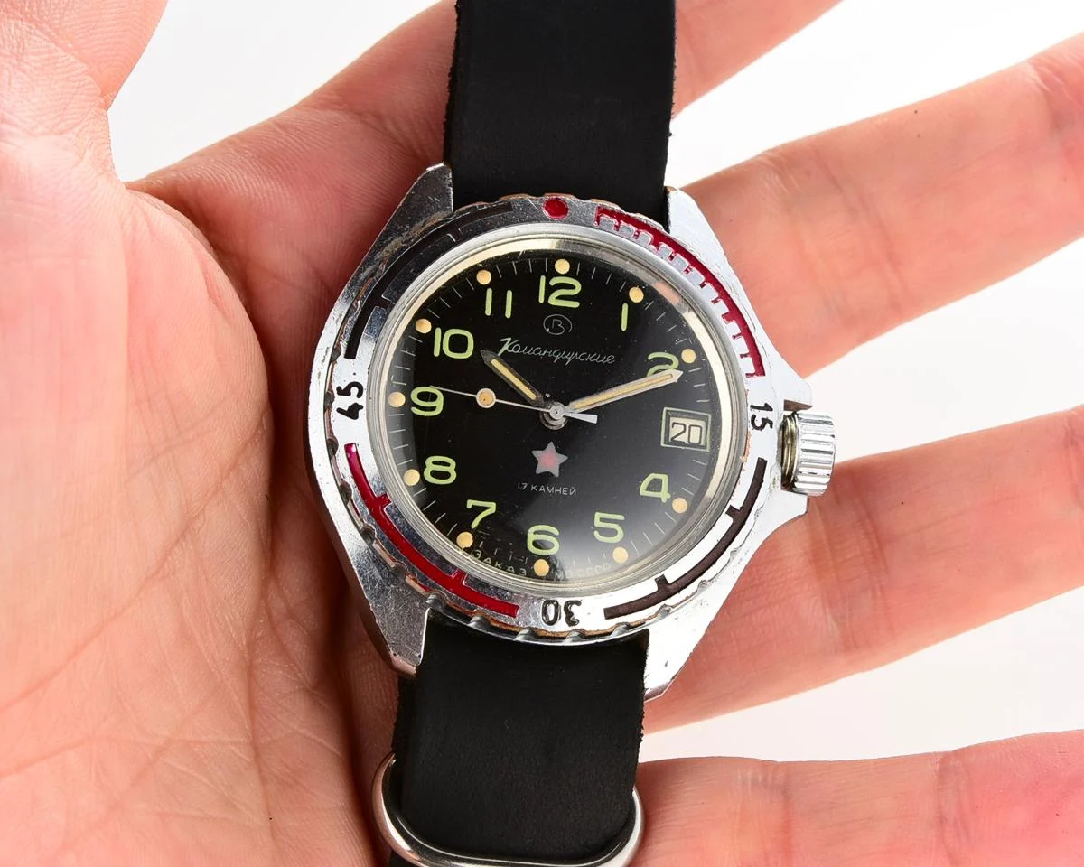 Vostok Komandirskie limited series watch - "Zakaz MO CCCP"!