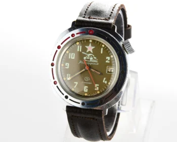 Vostok Komandirskie Tank mechanical watch limited series – “Zakaz MO CCCP”