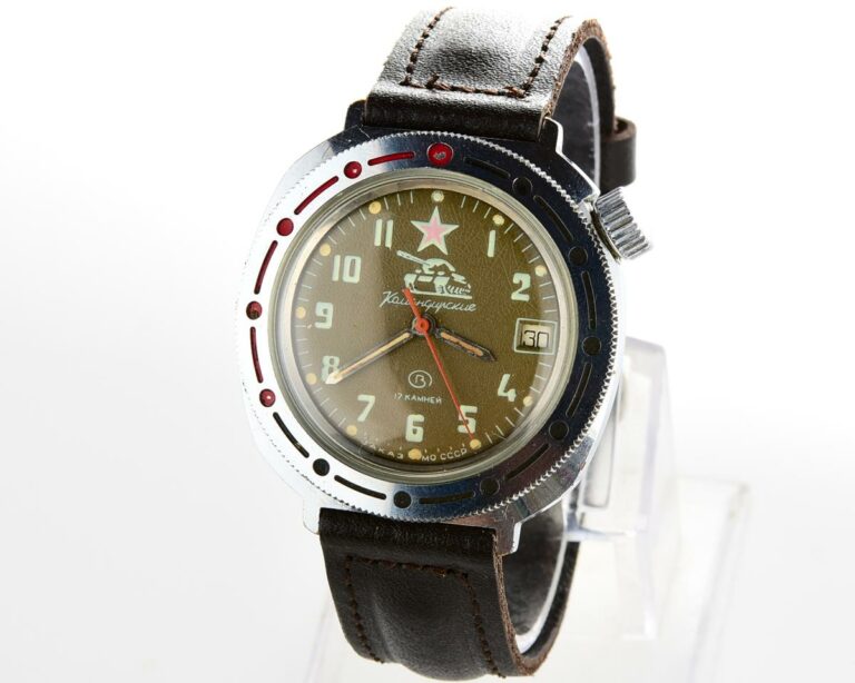 Vostok Komandirskie TANK mechanical watch limited series – “Zakaz MO CCCP”